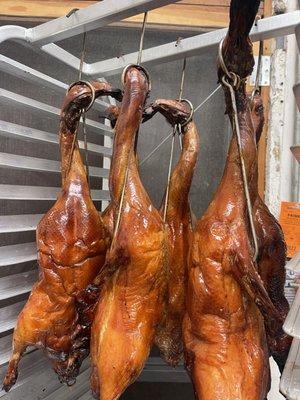 Roasted duck