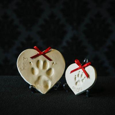 Your pets really make a mark on your lives. Show it with one of our paw prints.