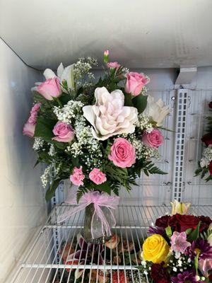 Pink arrangement