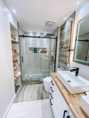 Master bathroom