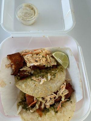 Amritsari Fish Tacos