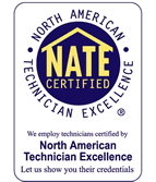 We are NATE Certified