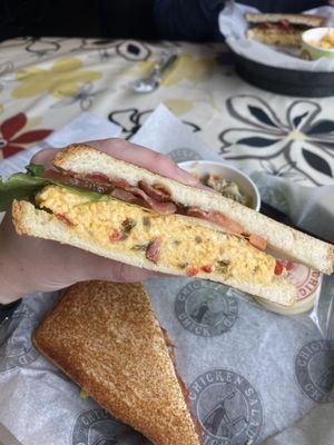 Pimento Cheese BLT Sandwhich