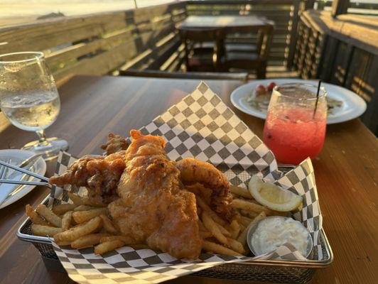 Fish and chips