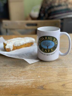 Lemon biscotti and coffee!