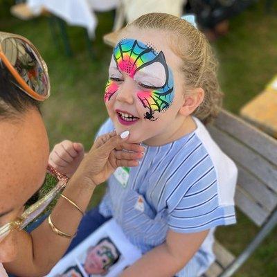 Face-painting by Yombu in Houston