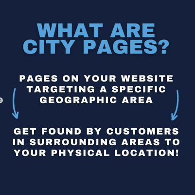 What are city pages?