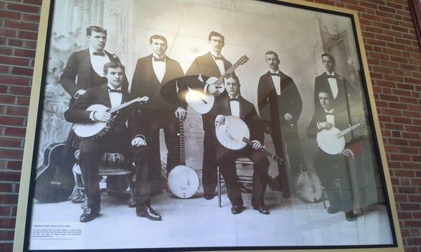 MIT banjo club, circa 188?