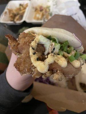 Yoshi's Ginger Chicken Bao