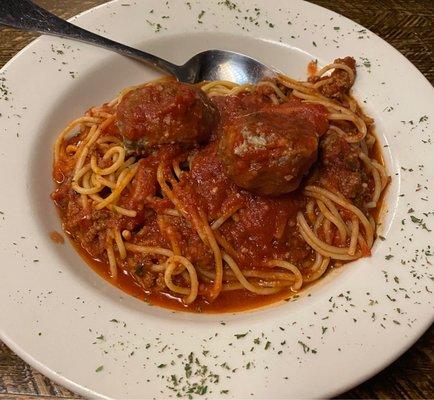 Spaghetti Meat Sauce Alla Bolognese