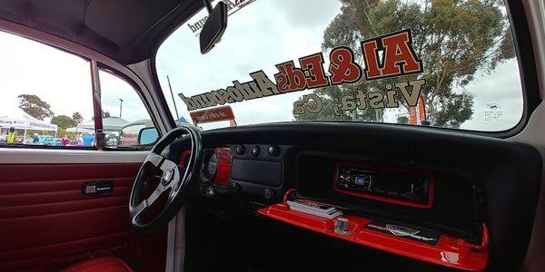 AE Vista had their vintage bug on display at El Camino High School on May 12th, 2018