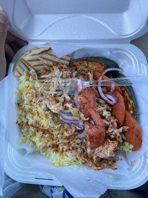 Chicken Shawarma plate