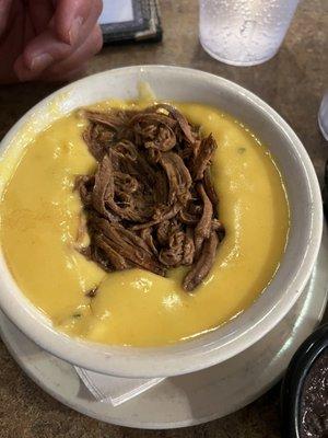 Brisket queso