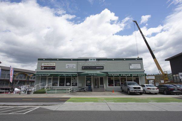 Frontal View of Pacific Modern Dentistry! It's inside the Westlake Landing Building, next to China Harbor.