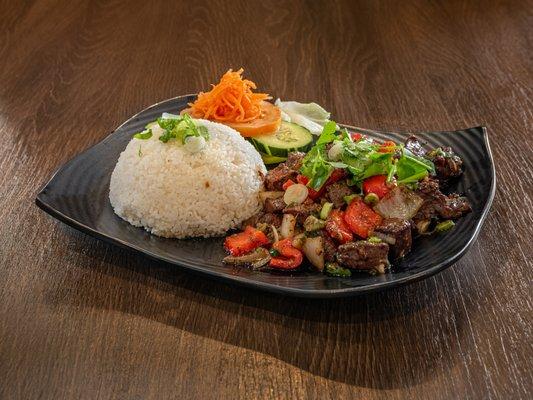 Shake n Beef with Rice