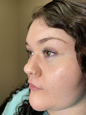 Keratin lash lift & tint