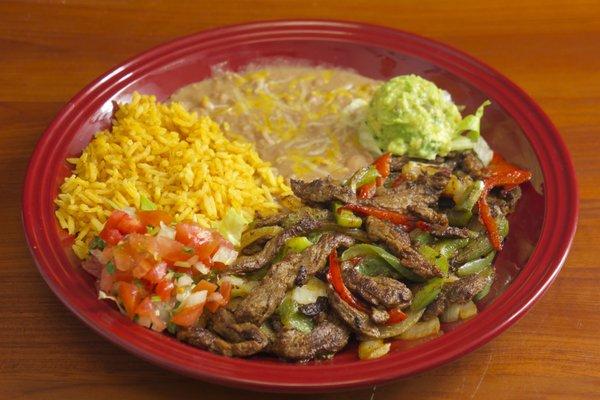 Grilled steak Fajitas