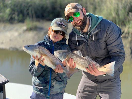 Doubling up with Off the Hook Fishing Charters.