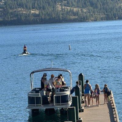 Pontoon Rentals Lake Chelan Shoreline Watercraft