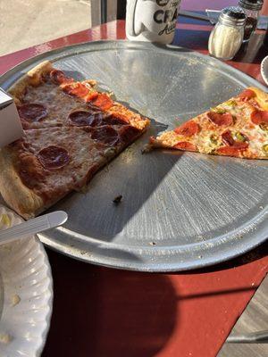 Texas size pizza.