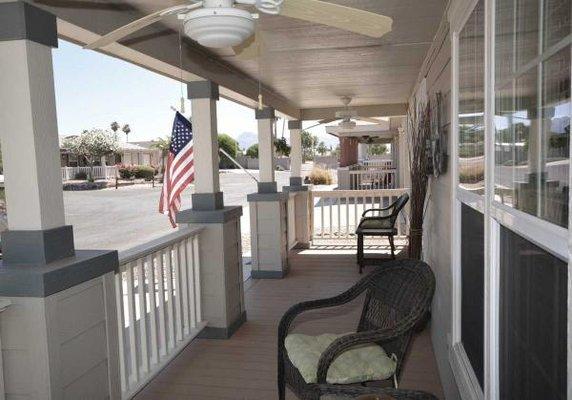 Lovely front porch