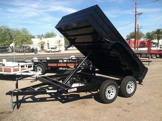 7x12 dump trailer-we have more sizes and large selection of all kinds of trailers.  All factory direct.  WE DON'T CHARGE FREIGHT