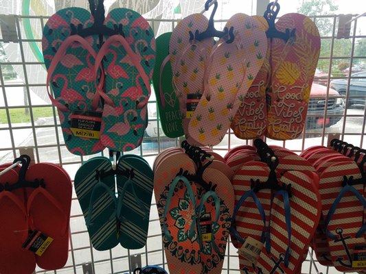 $1 beach sandals