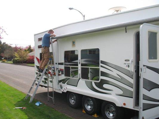 Awning Install