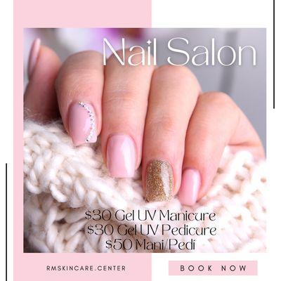 UV Gel Manicure & Pedicure Book today 718-557-9998