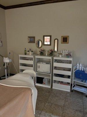 Trudy's treatment room