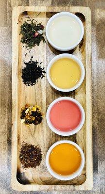 different types of loose teas