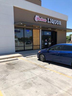 Liquor store next-door