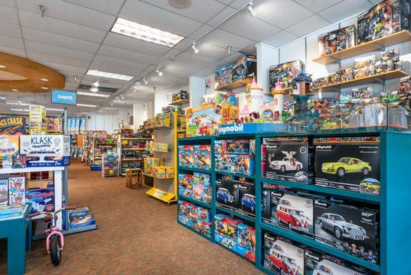 We love building sets! Lego and Playmobil are always featured!