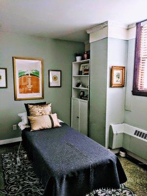 Therapy room at Twin Cities CranioSacral