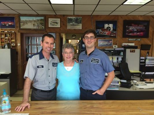 Left: Kelly Dixon Middle: Kay Dixon Right: Aaron Dixon