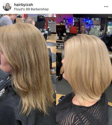 Cut and color by Izah