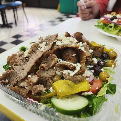 Gyro salad