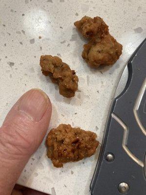 Fried oysters