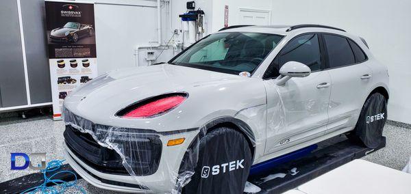 Full STEK PPF Wrap and CQuartz Finest Reserve Ceramic Coating Macan GTS