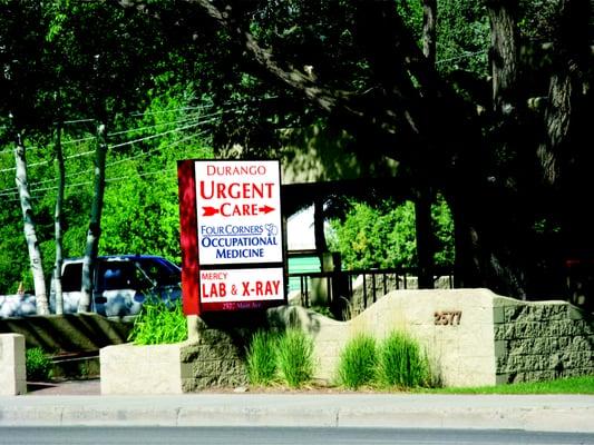 Durango Urgent Care, a walk-in urgent care clinic for the treatment of injuries and illnesses.  Open 9AM - 7PM 7 Days a Week.