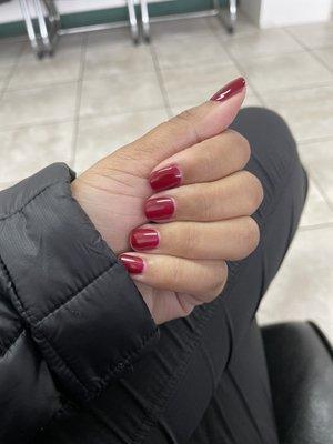 Gel manicure