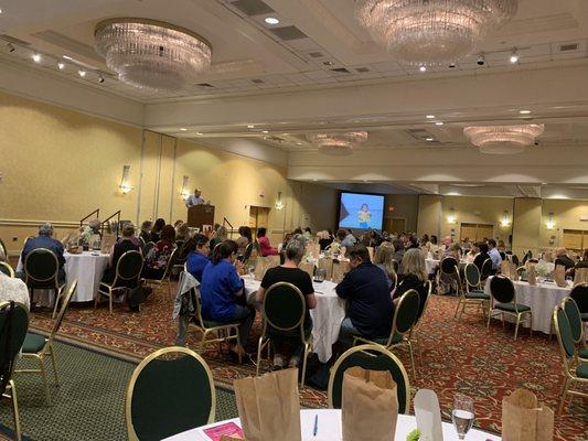 Room view of 6th Annual Child Abuse Prevention Fundraiser.