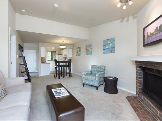 Spacious Living Room in Olde Redmond Place