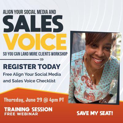 Land More Clients Workshop - Align your social media and sales voice!