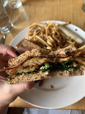 BLFGT - BLT with fried green tomatoes