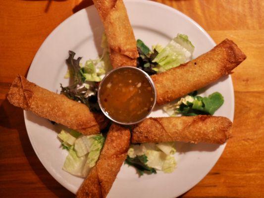 Vegetarian spring rolls