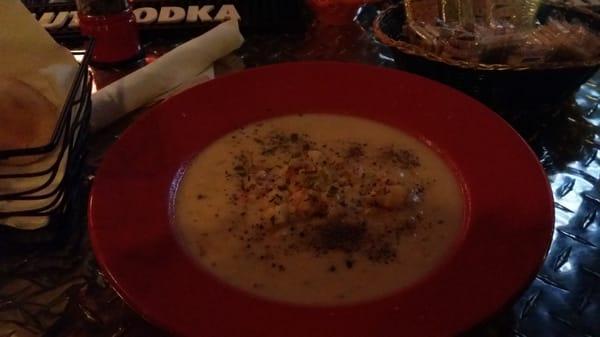 Shrimp and corn bisque