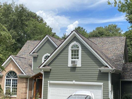 Owens Corning Duration shingles installed in Bogart Ga.