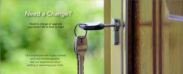 We can replace all locks, re-key, emergency lock outs and cover all your security needs