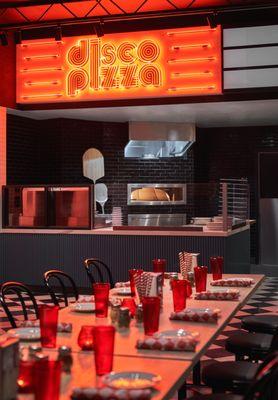 Disco Pizza Interior